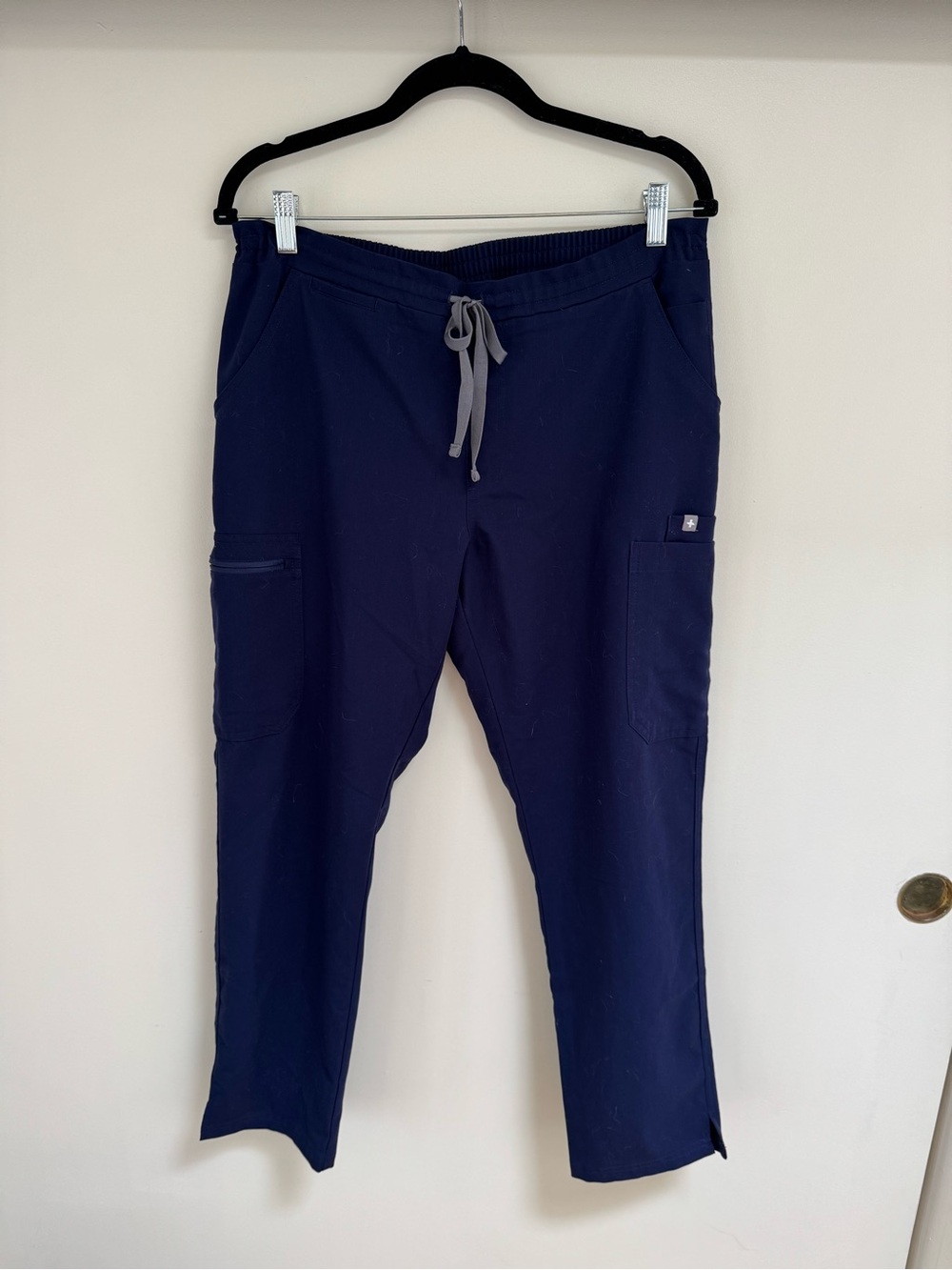 Yola Slim Scrub Pant™ - M - Petite / Navy